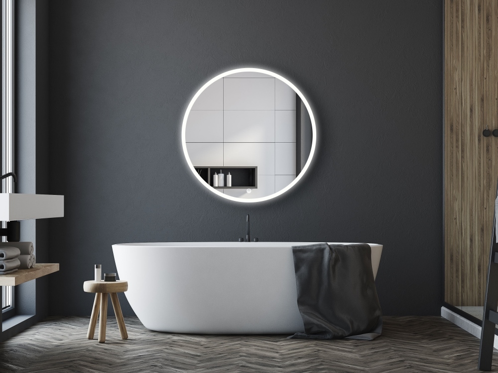 Frameless Mirror New Zealand Round Bathroom Mirrors NZ